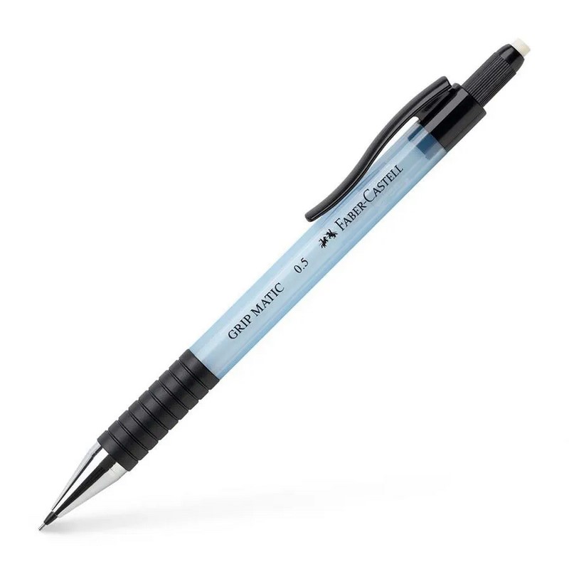 FABER-CASTELL mikrotužka Grip Matic nebesky modrá 0,5mm