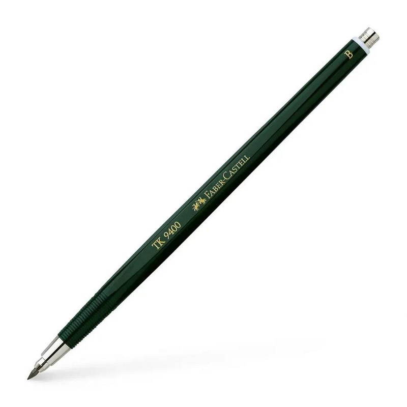 FABER-CASTELL mechanická tužka TK 9400 zelená 2,0mm B