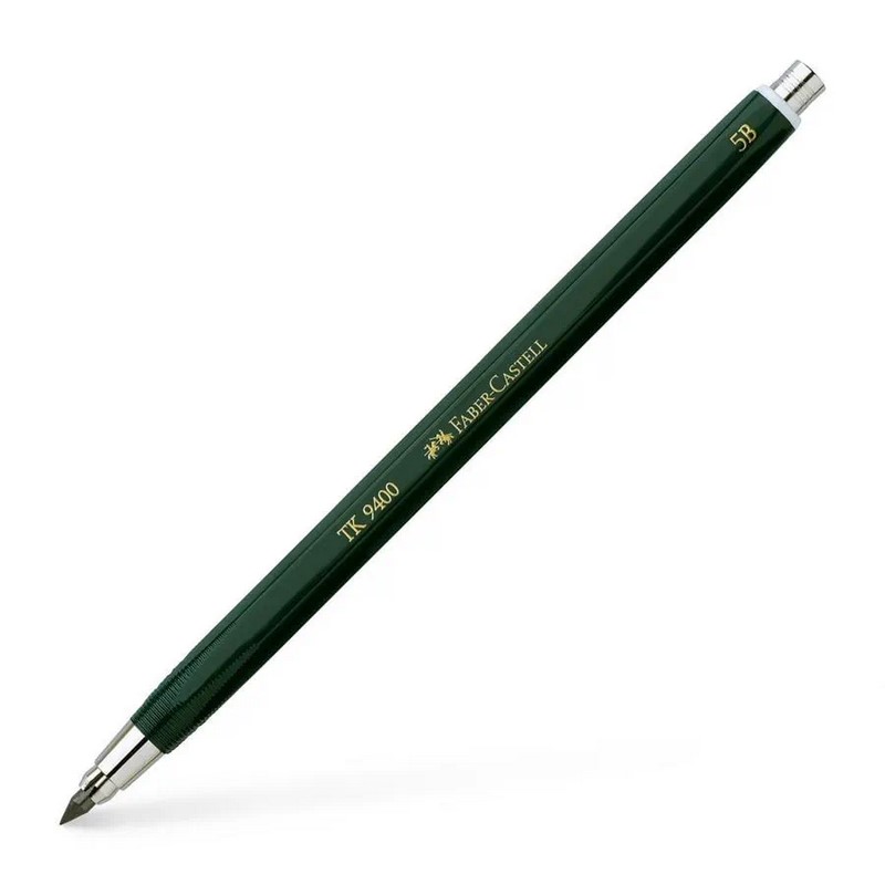 FABER-CASTELL mechanická tužka TK 9400 zelená 3,15mm 5B