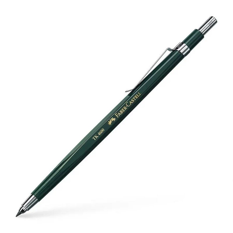 FABER-CASTELL mechanická tužka TK 4600 zelená 2,0mm HB
