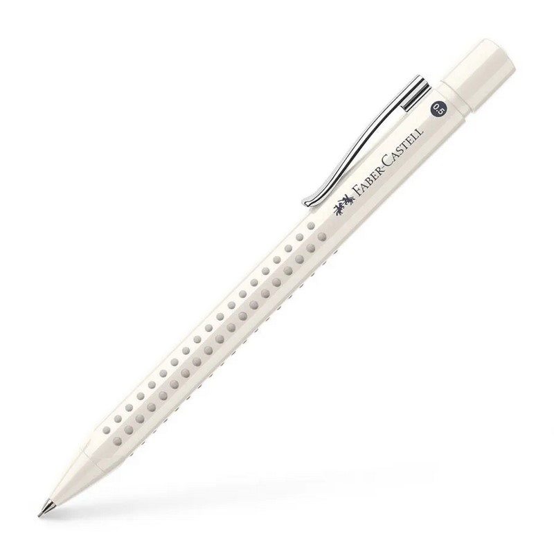 FABER-CASTELL mikrotužka GRIP bílá 0,5mm HB