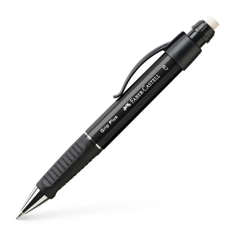 FABER-CASTELL mikrotužka GRIP Plus černá 0,7mm HB