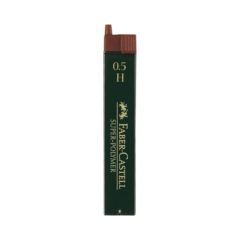 FABER-CASTELL náhradní tuhy do mikrotužky Super Polymer 0,5mm H, 12ks