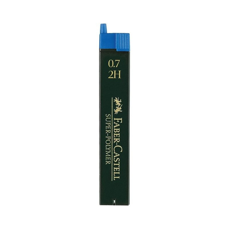 FABER-CASTELL náhradní tuhy do mikrotužky Super Polymer 0,7mm 2H, 12ks