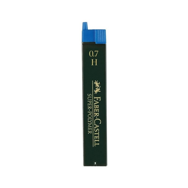 FABER-CASTELL náhradní tuhy do mikrotužky Super Polymer 0,7mm H, 12ks