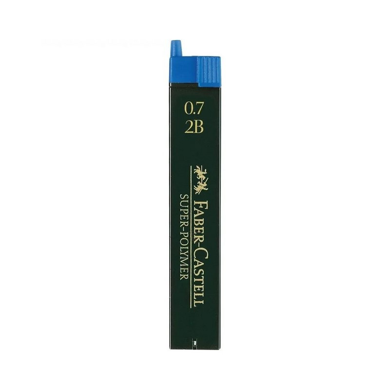 FABER-CASTELL náhradní tuhy do mikrotužky Super Polymer 0,7mm 2B, 12ks