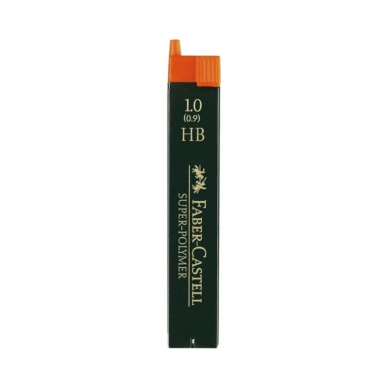 FABER-CASTELL náhradní tuhy do mikrotužky Super Polymer 1,0mm HB, 12ks