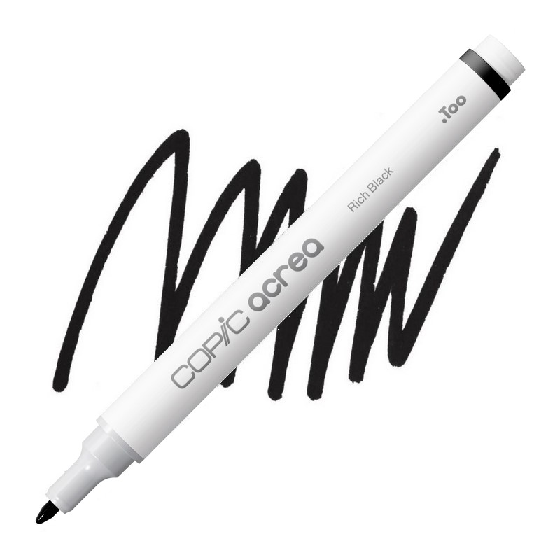 Akrylová fixa COPIC Acrea tenká, Rich Black