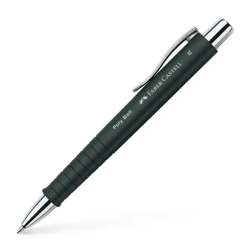 FABER-CASTELL kuličkové pero Poly Ball M, černé