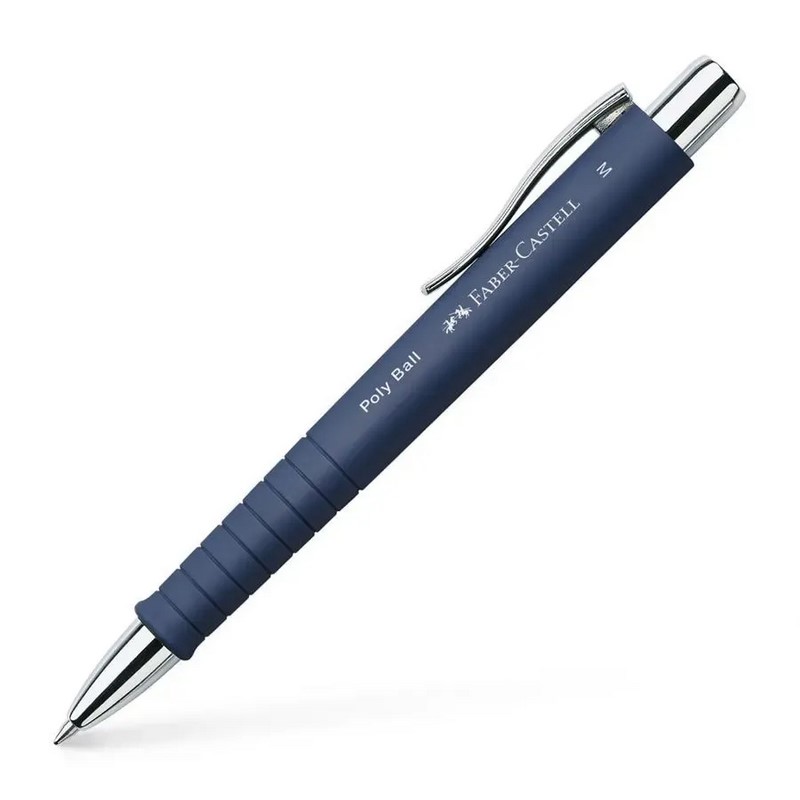 FABER-CASTELL kuličkové pero Poly Ball M, modré
