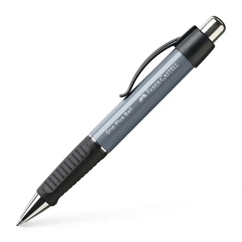 FABER-CASTELL kuličkové pero Grip Plus Ball, šedé