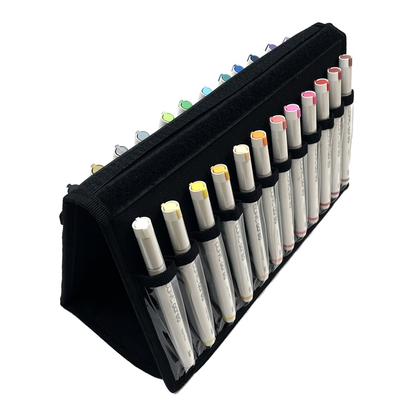 Akrylové fixy COPIC Acrea, 24ks Complete Set v pouzdře