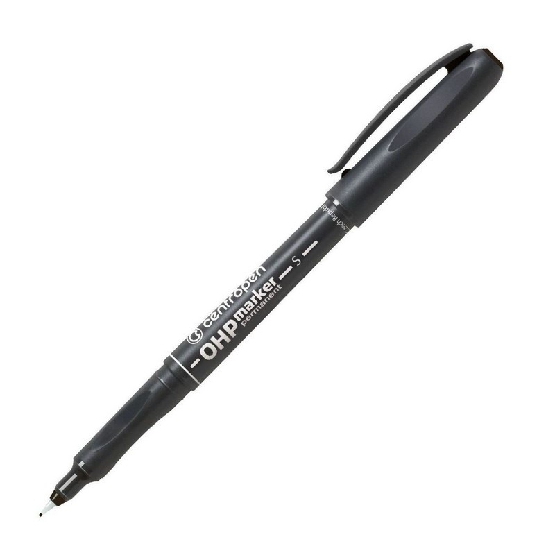 Permanentní popisovač CENTROPEN 2634 OHP 0,3mm, černý