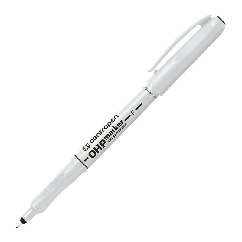 Nepermanentní popisovač CENTROPEN 2646 OHP 0,6mm, černý