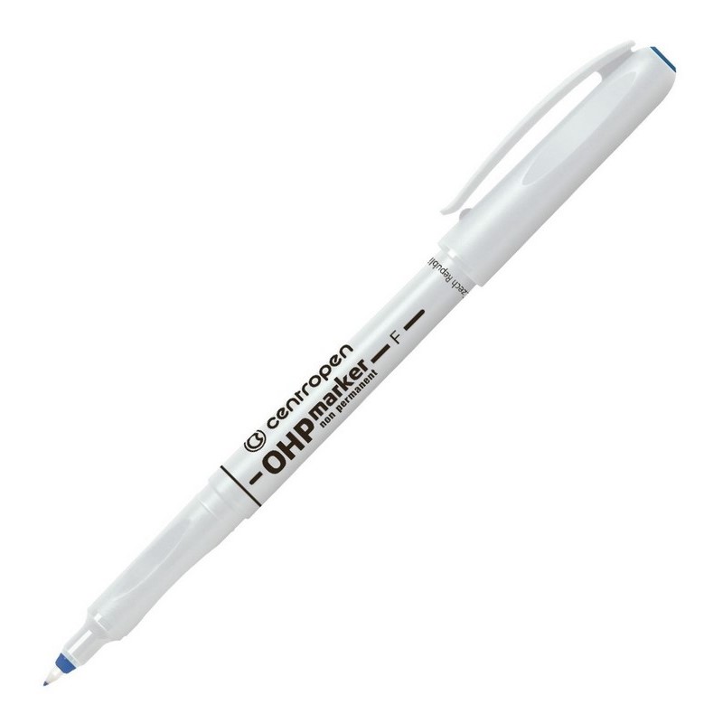 Nepermanentní popisovač CENTROPEN 2646 OHP 0,6mm, modrý