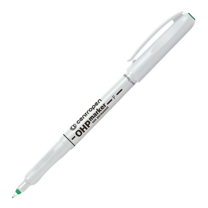 Nepermanentní popisovač CENTROPEN 2646 OHP 0,6mm, zelený