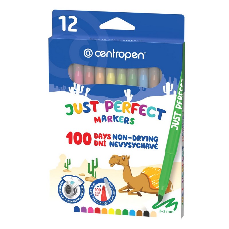 Fixy CENTROPEN JUST PERFECT 2510, 12ks