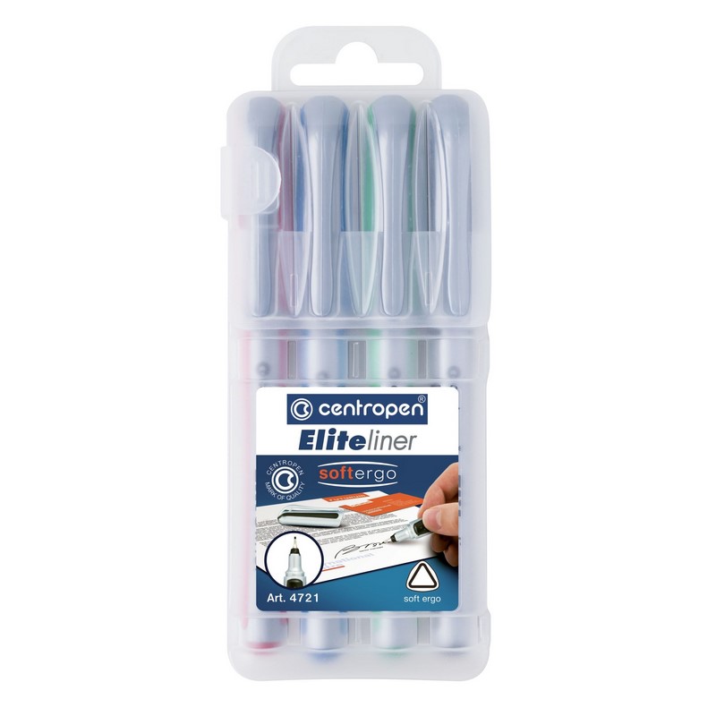 Liner Elite CENTROPEN 4721/4 0,3mm, 4ks