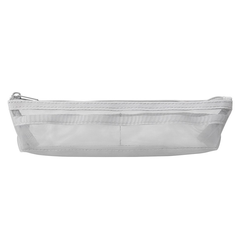 MUJI síťované pouzdro šedé "S"