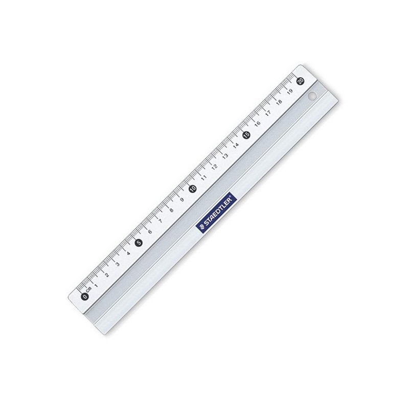 Hliníkové pravítko STAEDTLER Mars, 20cm