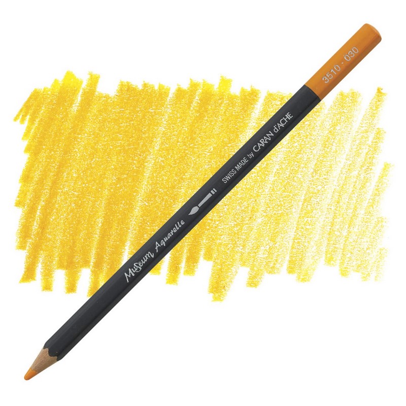 CARAN D'ACHE Akvarelová pastelka Museum CARAN D'ACHE, 030 orange