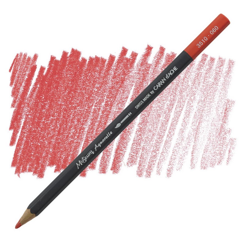 CARAN D'ACHE Akvarelová pastelka Museum CARAN D'ACHE, 060 vermilion
