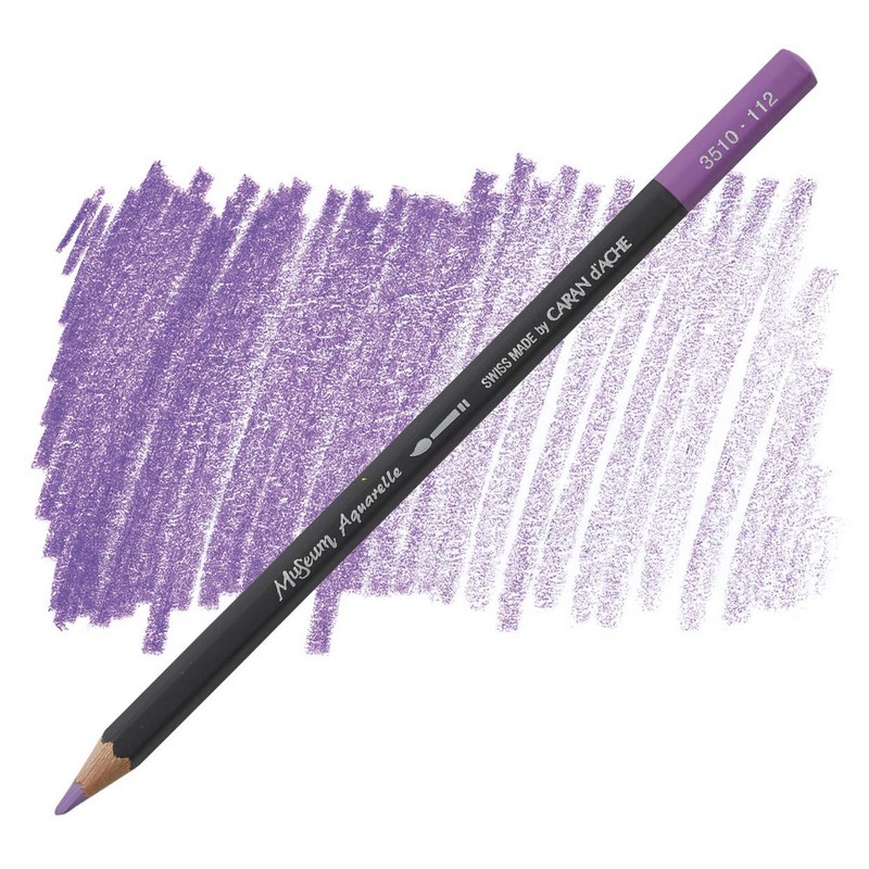 CARAN D'ACHE Akvarelová pastelka Museum CARAN D'ACHE, 112 manganese violet