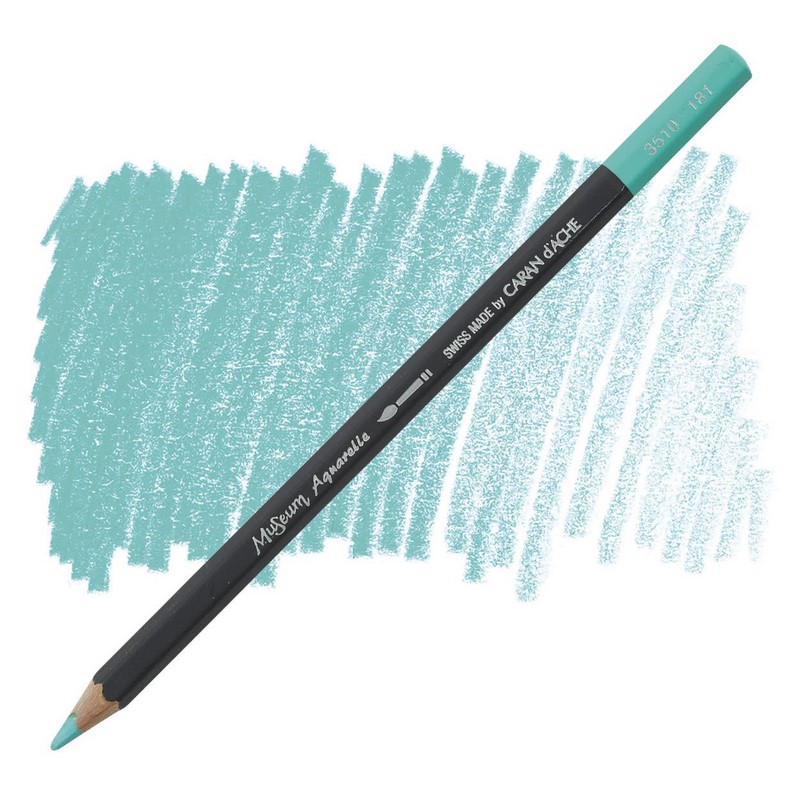 CARAN D'ACHE Akvarelová pastelka Museum CARAN D'ACHE, 181 light malachite green