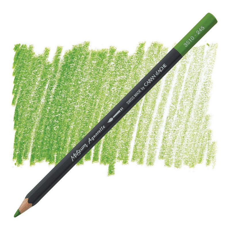 CARAN D'ACHE Akvarelová pastelka Museum CARAN D'ACHE, 245 light olive