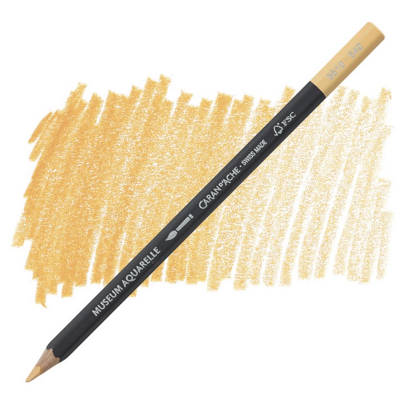 CARAN D'ACHE Akvarelová pastelka Museum CARAN D'ACHE, 542 butternut