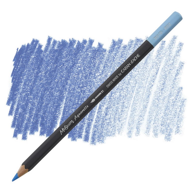 CARAN D'ACHE Akvarelová pastelka Museum CARAN D'ACHE, 662 cerulean blue