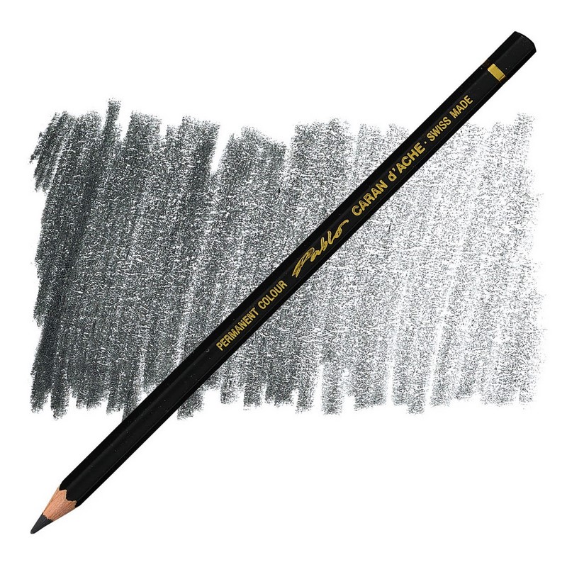 CARAN D'ACHE Permanentní pastelka Pablo CARAN D'ACHE, 009 black