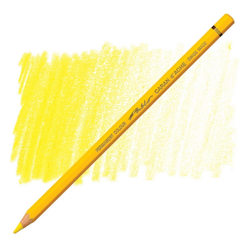 CARAN D'ACHE Permanentní pastelka Pablo CARAN D'ACHE, 010 yellow