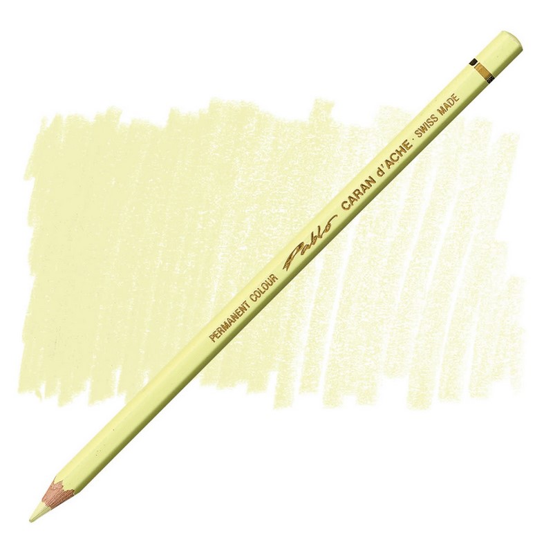 CARAN D'ACHE Permanentní pastelka Pablo CARAN D'ACHE, 011 pale yellow