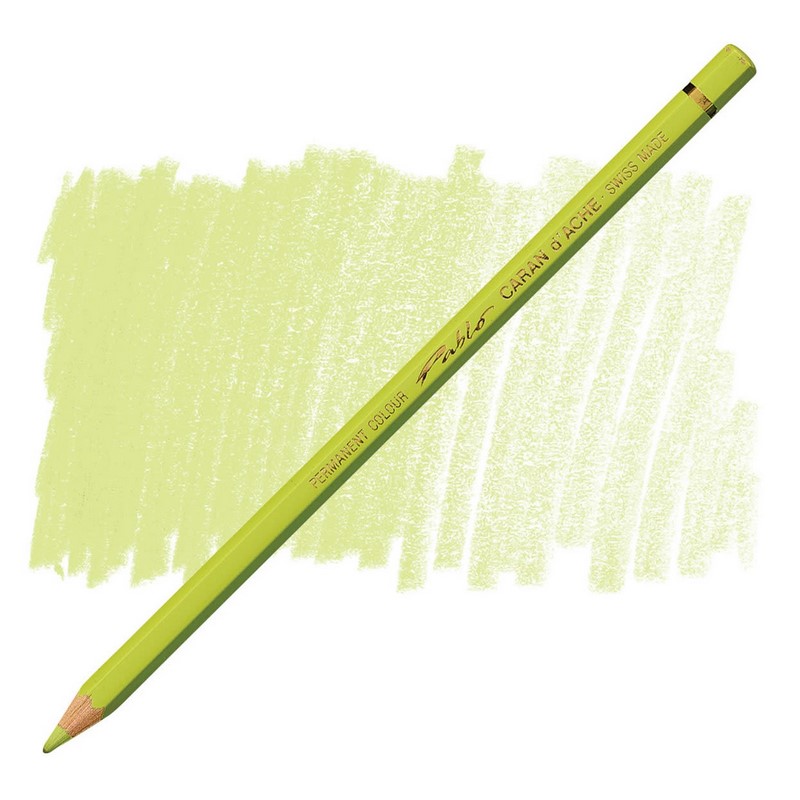 CARAN D'ACHE Permanentní pastelka Pablo CARAN D'ACHE, 015 olive yellow