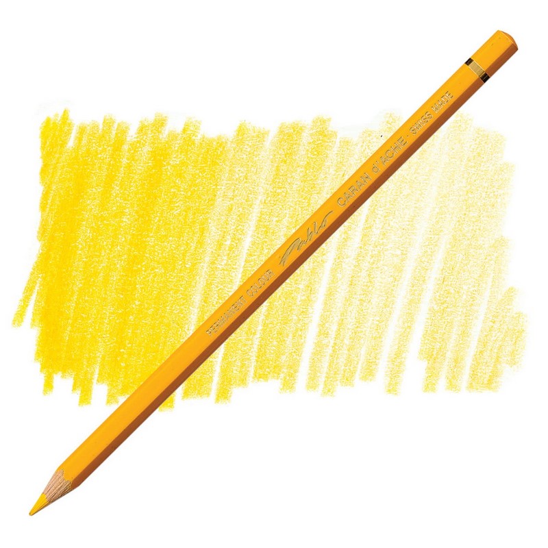 CARAN D'ACHE Permanentní pastelka Pablo CARAN D'ACHE, 020 golden yellow
