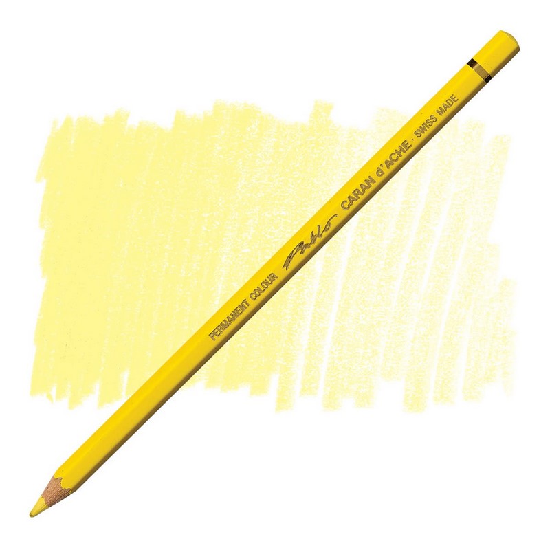 CARAN D'ACHE Permanentní pastelka Pablo CARAN D'ACHE, 021 naples yellow