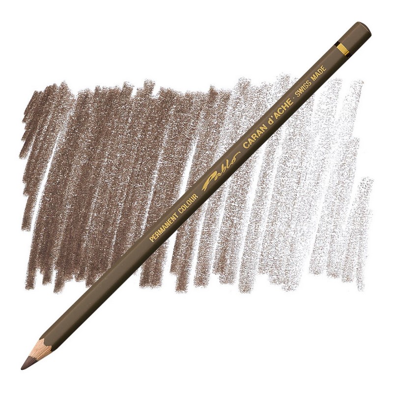 CARAN D'ACHE Permanentní pastelka Pablo CARAN D'ACHE, 045 vandycke brown