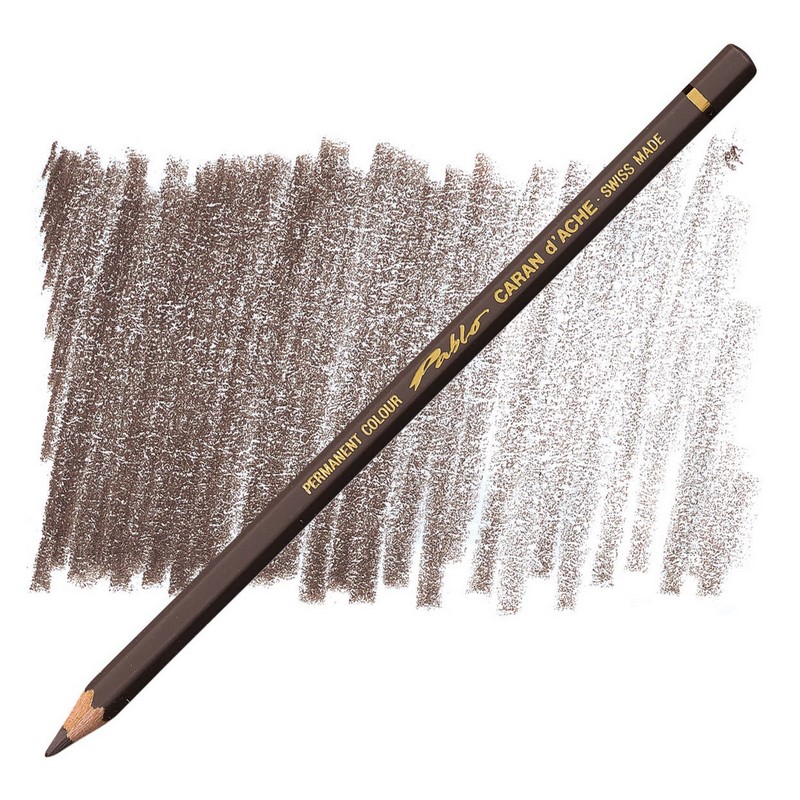 CARAN D'ACHE Permanentní pastelka Pablo CARAN D'ACHE, 047 bistre