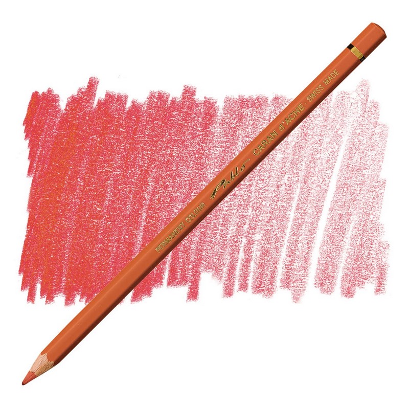 CARAN D'ACHE Permanentní pastelka Pablo CARAN D'ACHE, 063 english red