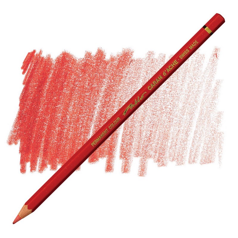 CARAN D'ACHE Permanentní pastelka Pablo CARAN D'ACHE, 070 scarlet