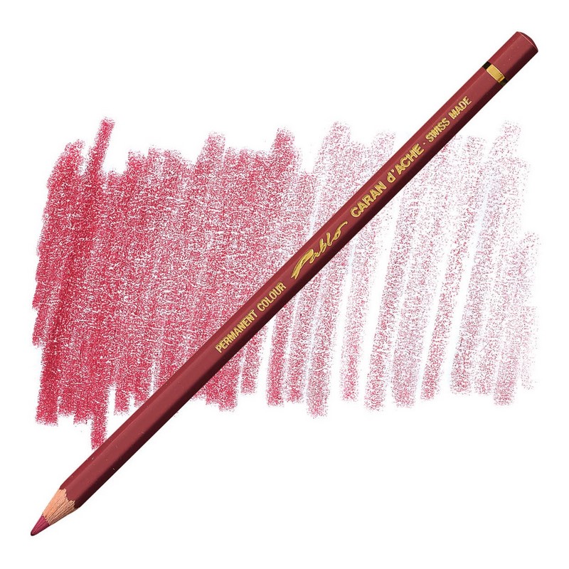 CARAN D'ACHE Permanentní pastelka Pablo CARAN D'ACHE, 085 bordeaux red
