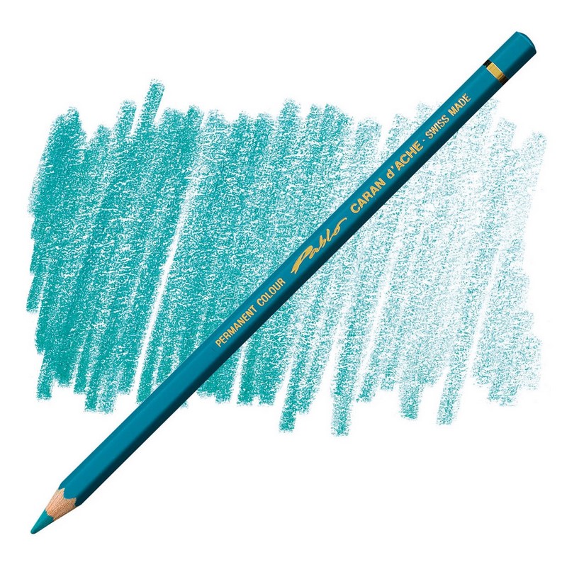 CARAN D'ACHE Permanentní pastelka Pablo CARAN D'ACHE, 170 cyan