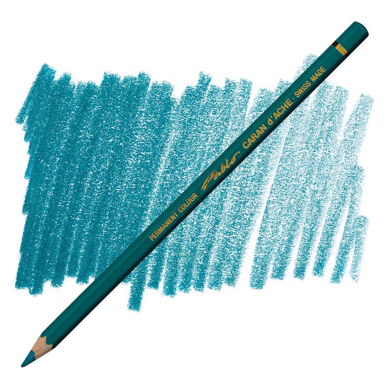 CARAN D'ACHE Permanentní pastelka Pablo CARAN D'ACHE, 180 malachite green