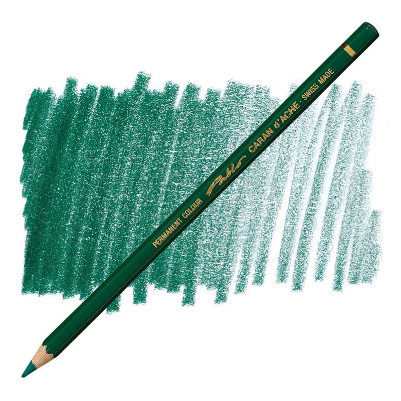 CARAN D'ACHE Permanentní pastelka Pablo CARAN D'ACHE, 229 dark green