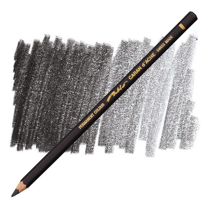CARAN D'ACHE Permanentní pastelka Pablo CARAN D'ACHE, 409 charcoal grey