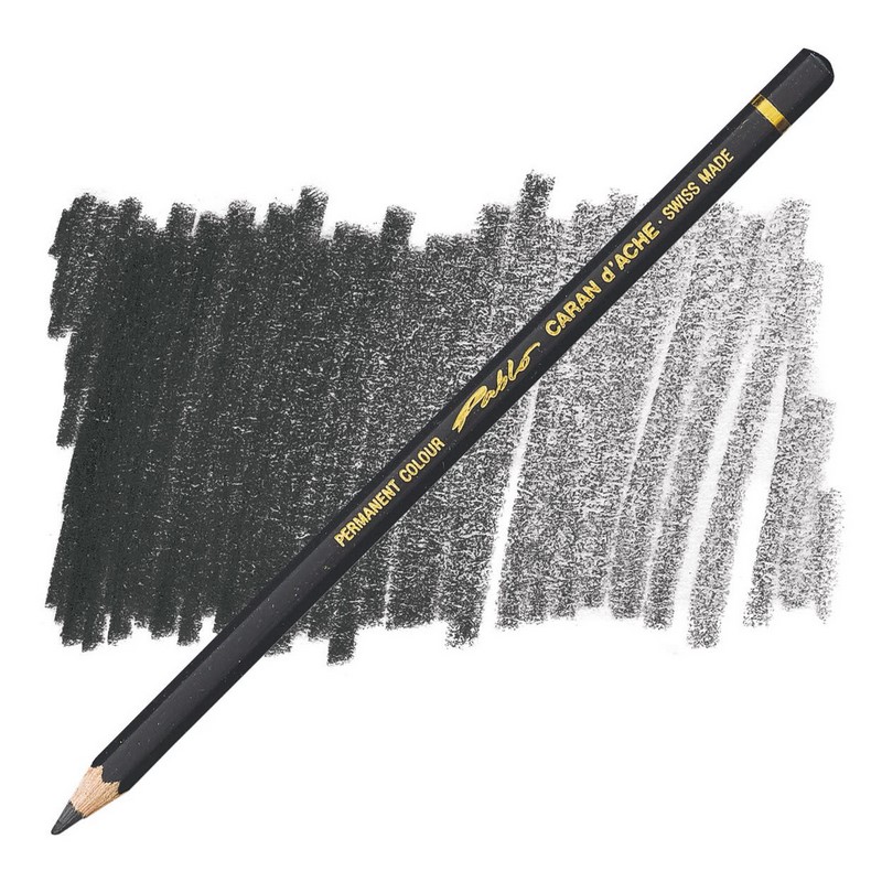 CARAN D'ACHE Permanentní pastelka Pablo CARAN D'ACHE, 496 ivory black