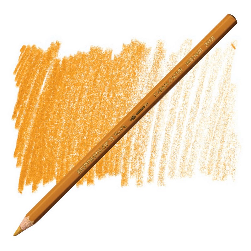 CARAN D'ACHE Akvarelová pastelka Supracolor CARAN D'ACHE, 035 ochre