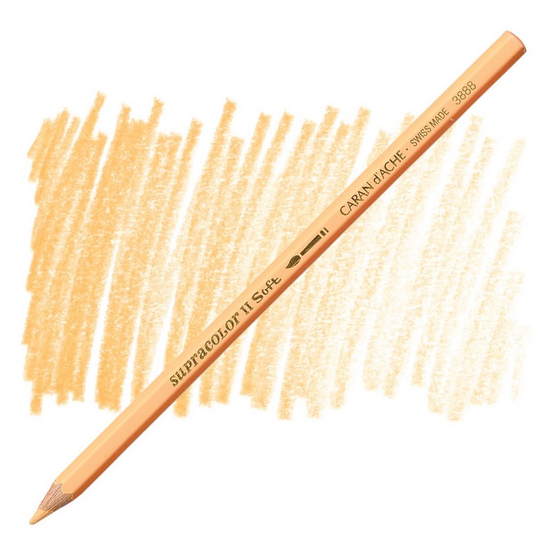 CARAN D'ACHE Akvarelová pastelka Supracolor CARAN D'ACHE, 041 apricot