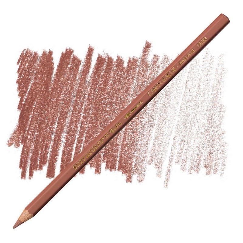 CARAN D'ACHE Akvarelová pastelka Supracolor CARAN D'ACHE, 043 brownish orange